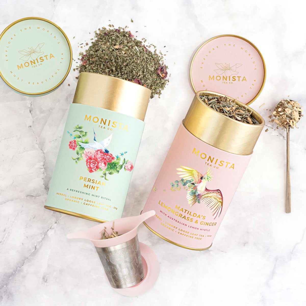 Luxury Loose Leaf Tea Canisters