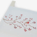 Snowy Village Tea Towel