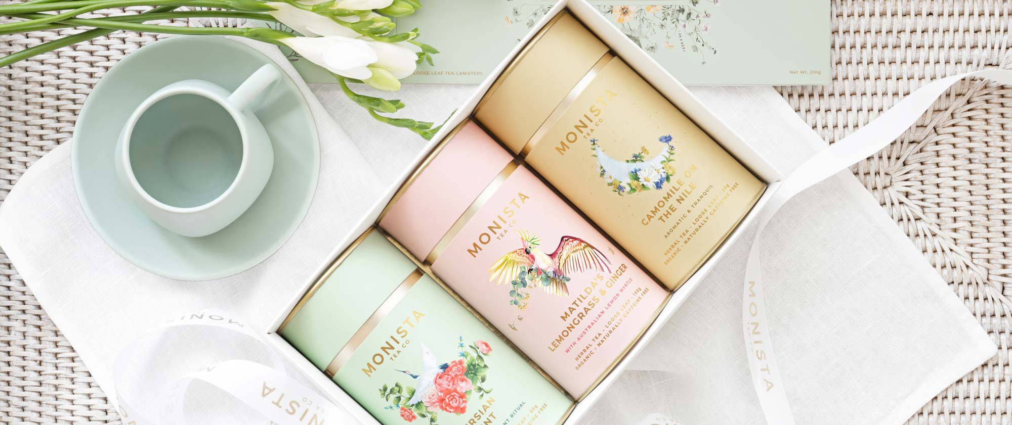 The Herbals herbal tea gift set