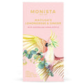 Pink Matilda's Lemongrass & Ginger tea refill box with a cockatoo illustration