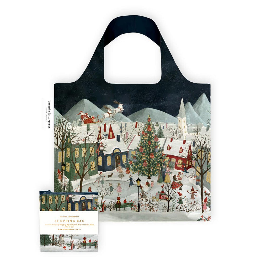 Christmas Village – Reusable Shopping Bag
