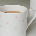 Hearts Pink Mug