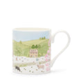 Spring Cottage Scene Mug