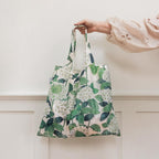 Hydrangea reusable shopping bag
