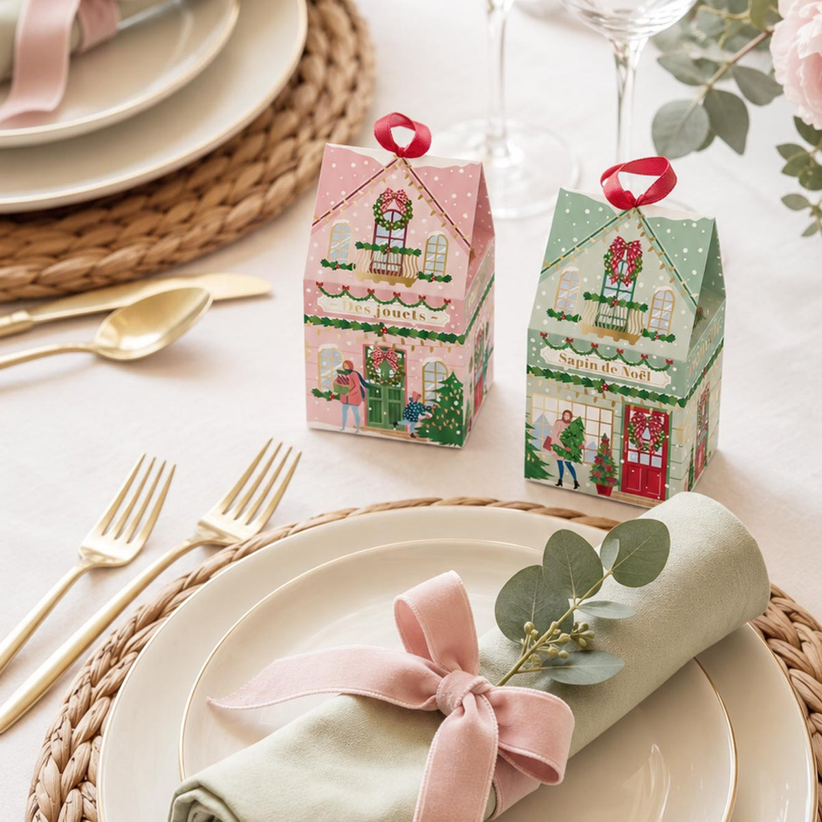 Christmas Tea House • Green