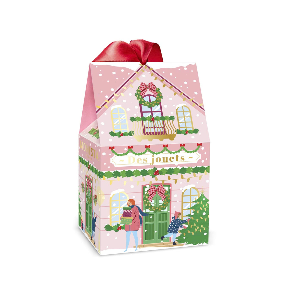 Christmas Tea House • Pink