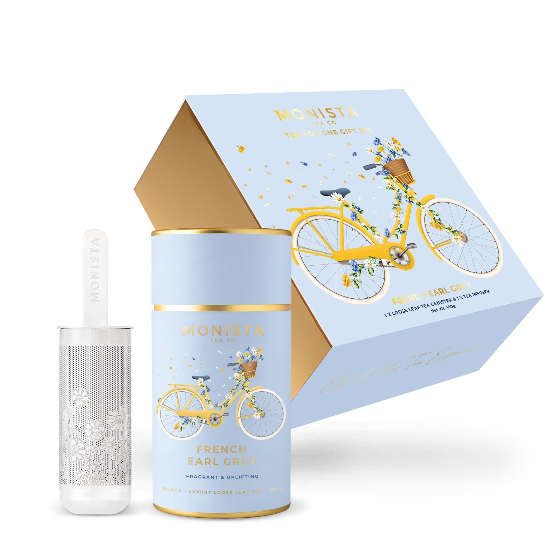 French Earl Grey Tea For One gift set