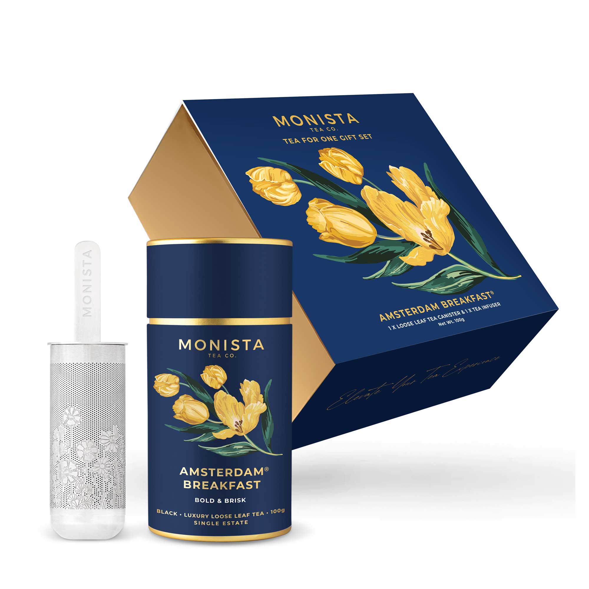 Amsterdam Breakfast Tea For One gift set