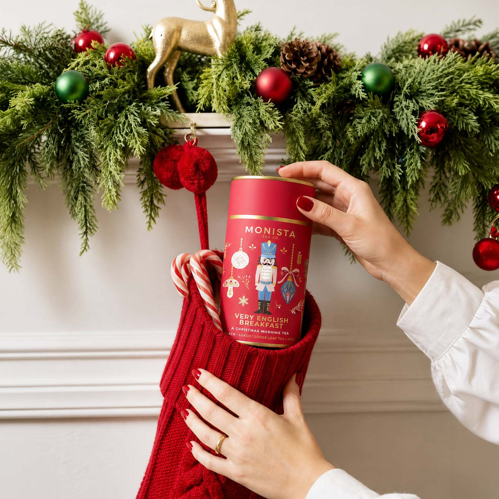 Very English Breakfast Tea Christmas Canister