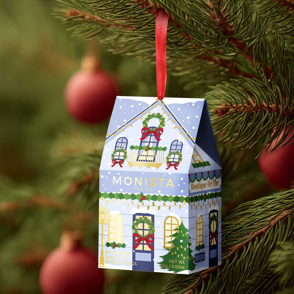 Christmas Tea House • Blue