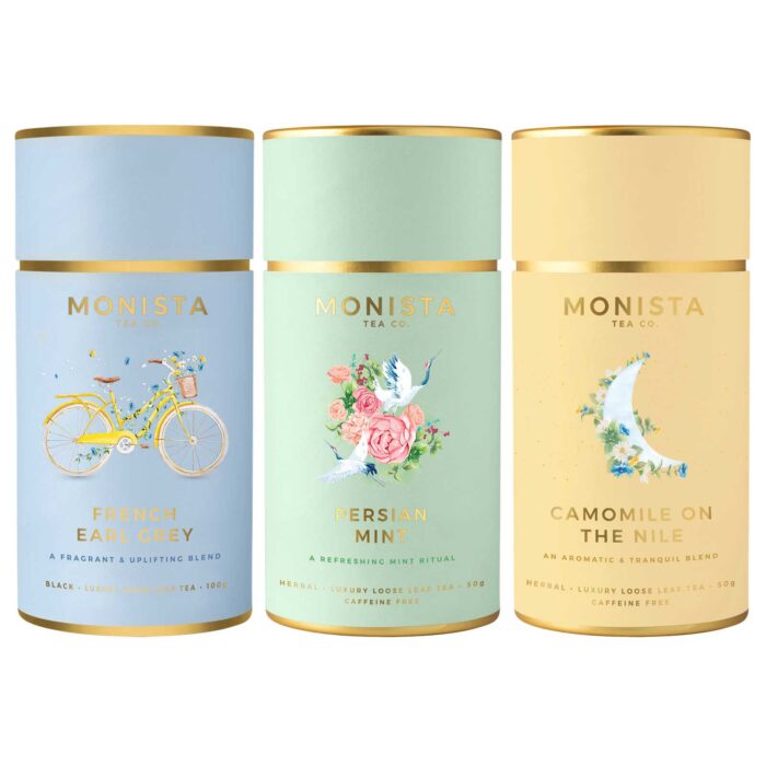 choose any three Monista teas