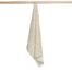 Cotton Tea Towel hanging from wood