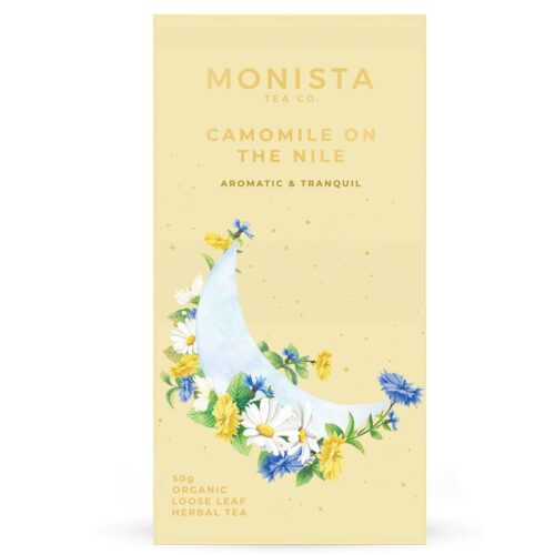 yellow Camomile tea refill box
