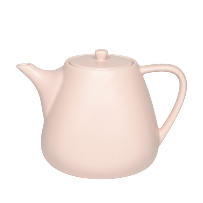 bison pink teapot
