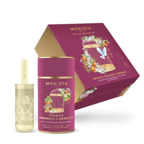Tea canister with infuser and gift box