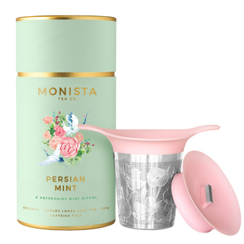 tea canister with infuser